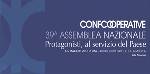 MAURIZIO GARDINI PRESIDENTE DI CONFCOOPERATIVE. LO HANNO ELETTO GLI OLTRE 800 DELEGATI DELLA 39ESIMA ASSEMBLEA NAZIONALE.